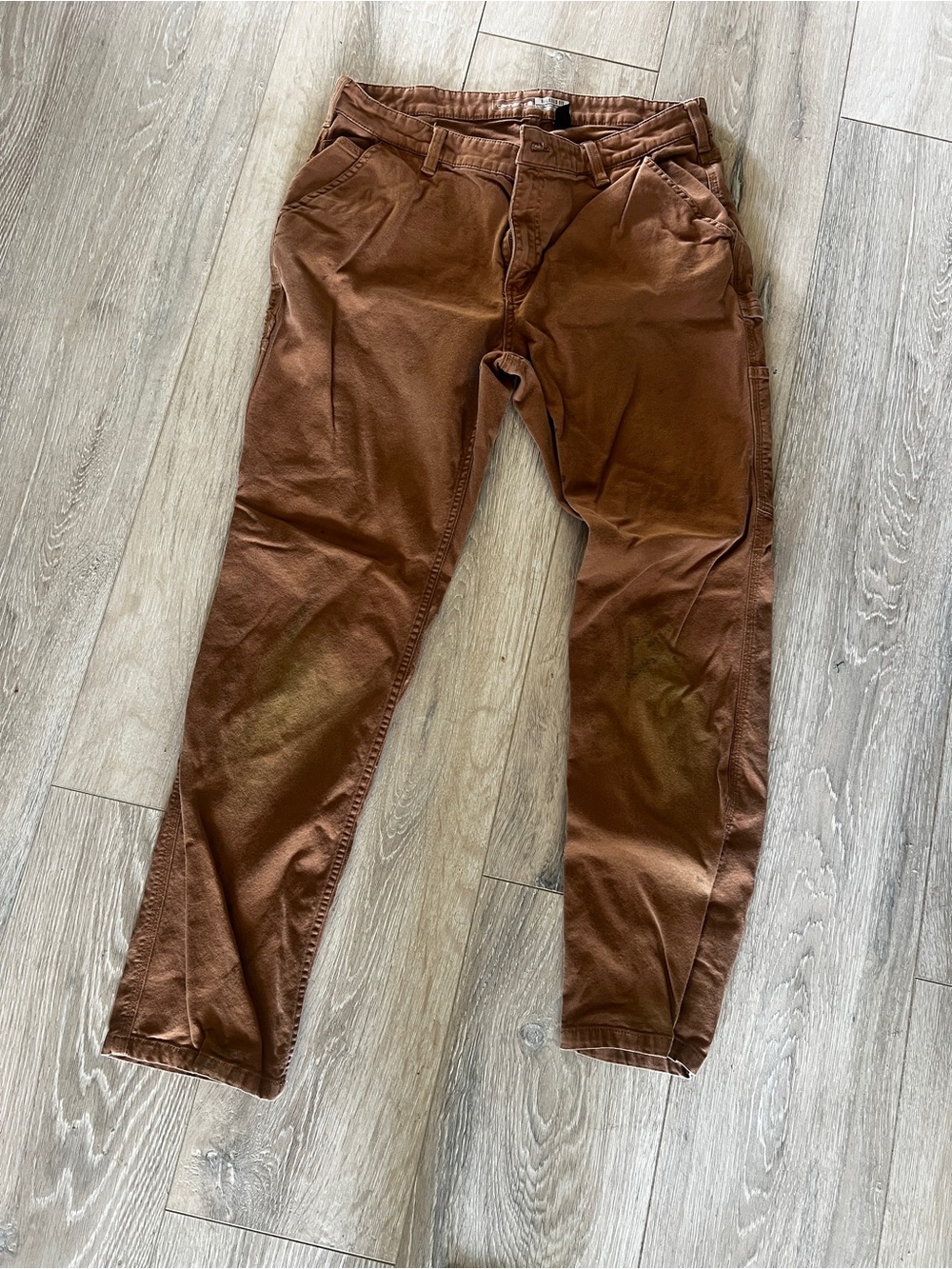 Women’s Carhartt Rust Brown Relaxed Fit Work Pants